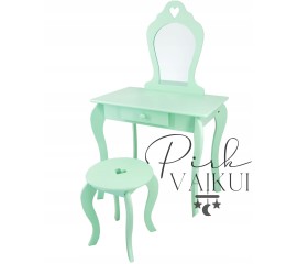 Kosmetinis staliukas su kėdute ❤️